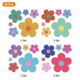 thumbnail image 3 of Etiqueta de pared Uxcell PVC Peel and Stick Daisies, Colorido 48 Pcs (8 hojas), 3 of 6