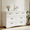 6 Drawer-White, variant on Dresser for Bedroom, Asofer 7-Drawer White Dresser with Metal Handle, Asofer 6-Drawer White Dresser with Metal Handle, Chest of Drawers for Living Room