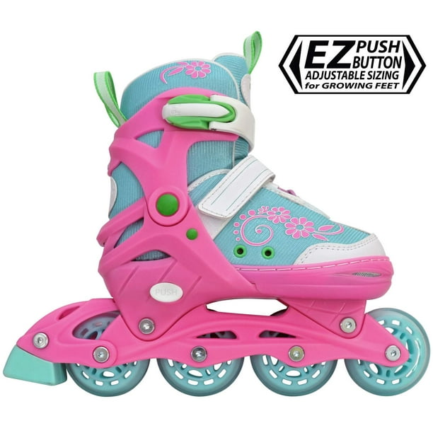 Lenexa Sherbet Adjustable Inline Skates Kids Rollerblades Girls