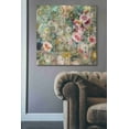 thumbnail image 2 of Epic Graffiti  "Flower Shower" by Danhui Nai, Giclee Canvas Wall Art - 37" x 37", 2 of 2