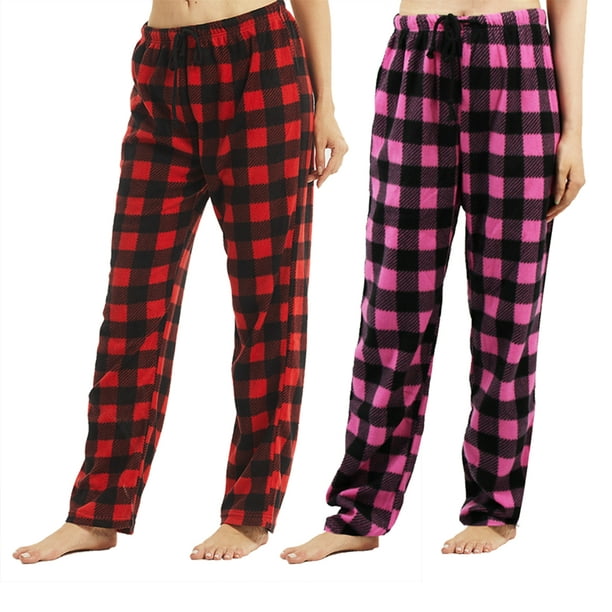 Sexy Basics 3 Pack Buttery Soft Pajama Pants for Women | Comfy Casual  Lounge Pajama Bottoms | Drawstring & Pockets Pj
