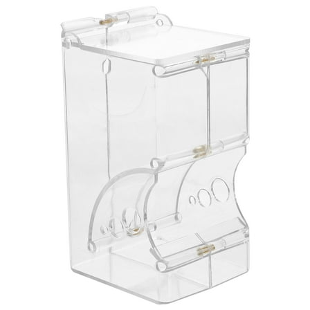 WRISTBIQUE Automatic Feeder Guinea Pig Feeder Transparent 1Pcs