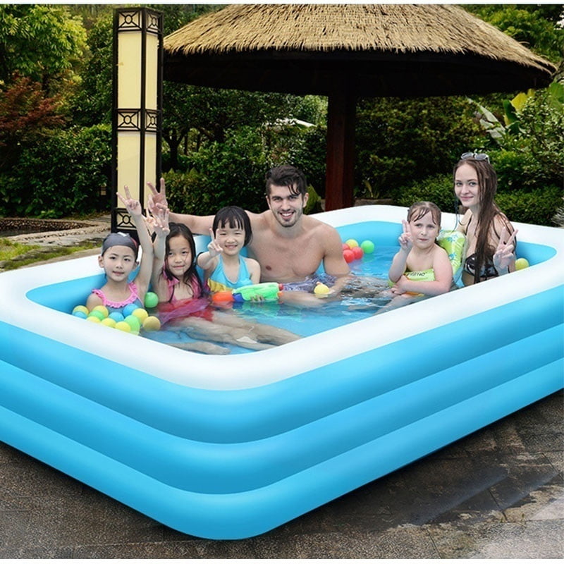 square inflatable pools