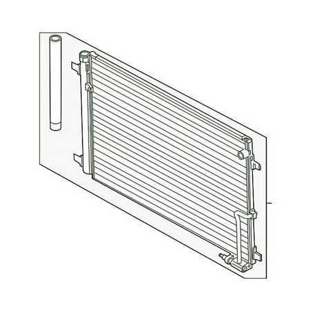 Genuine OE Audi Condenser - 4H0-260-403-L
