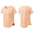 thumbnail image 5 of Baqcunre Womens Tops,New Loose Yoga Breathable Sports Casual Elastic Quick Drying Top T Shirt Workout Tops for Women,Gym Tops for Women Shirts for Women Beige S-XXL, 5 of 7