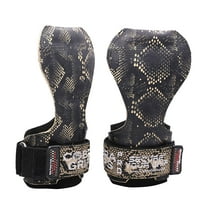 Cobra Grips Pro Weight Lifting Gloves Heavy Duty Straps Alternative Power Lifting Hooks Best Deadlifts Adjustable Neoprene Padded Wrist Wraps Support Bodybuilding