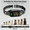 thumbnail image 2 of Dog Training Device Bark Collar for Dogs Colour Screen Intelligent Dog Trainer Waterproof IP67 Rechargeable, 2 of 7
