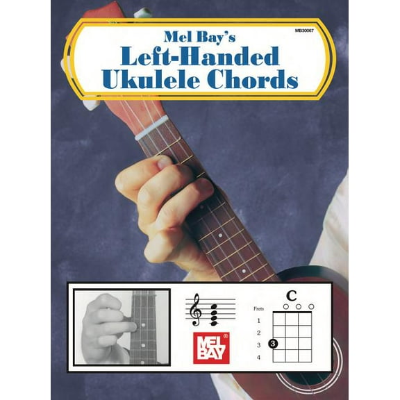 Left-Handed Ukulele Chords, (Paperback)