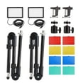 thumbnail image 2 of LED USB USB Photography Lighting Kit Video Leud Leche Con Ball Tripodo de 10 Color Filtres de color Amora Rojo Azul Verde Negro, 2 of 7