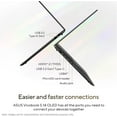 thumbnail image 5 of ASUS Vivobook S14 Copilot+ Laptop, AMD Ryzen AI 9 365, 24 GB LPDDR5X RAM, 1 TB PCIe SSD, 14" OLED 3K (2880x1800) 120Hz Display, AMD Radeon 880M, RGB Backlit Keyboard, W11 Pro, Neutral Black, 5 of 5