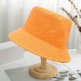 thumbnail image 3 of Sun Cap Foldable Sun Block Cotton Trendy Outdoor Hot Bucket Hat for Outdoor, 3 of 8