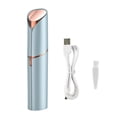 thumbnail image 1 of Depiladora facial eléctrica para mujeres, portátil, con forma de lápiz labial, con carga USB, recortadora corporal, 1 of 15
