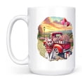 thumbnail image 2 of Be My Valentine's Devon Rex Truck Full of Love Flower Balloon Mug Cat Lover Kitten Owner Gifts Coffee Tea Cup - 02029, 2 of 4