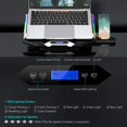 thumbnail image 2 of Topmate C11 RGB Laptop Cooling Pad Gaming Cooler for 11-17.3" Laptop, Silent Cooling Fan for Laptop with 6 Quiet Fans-Blue LED Light, 2 of 6