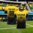 thumbnail image 4 of FINALGANG Mens Personalized Soccer TShirt With Gradient Color Print Team Name Number Breathable Quick Dry For Team Training Matches Casual Sports Activities Versatile Tee, 4 of 7
