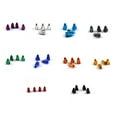 thumbnail image 2 of 4 Pcs Capuchons de Tige de Valve de Pneu Accessoires de Couverture Professionnelle Composants Modifiés Couleur Unie Remplacement de Couverture d'Air de Roue Vert, 2 of 5