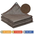 thumbnail image 1 of IC ICLOVER 90% Paño de Protección Solar con Ojales, Malla Duradera de 10 x 12 Pies Resistente a Lonas para Jardín para Patio, Exterior, Jardín, Patio Trasero - Moca, 1 of 8