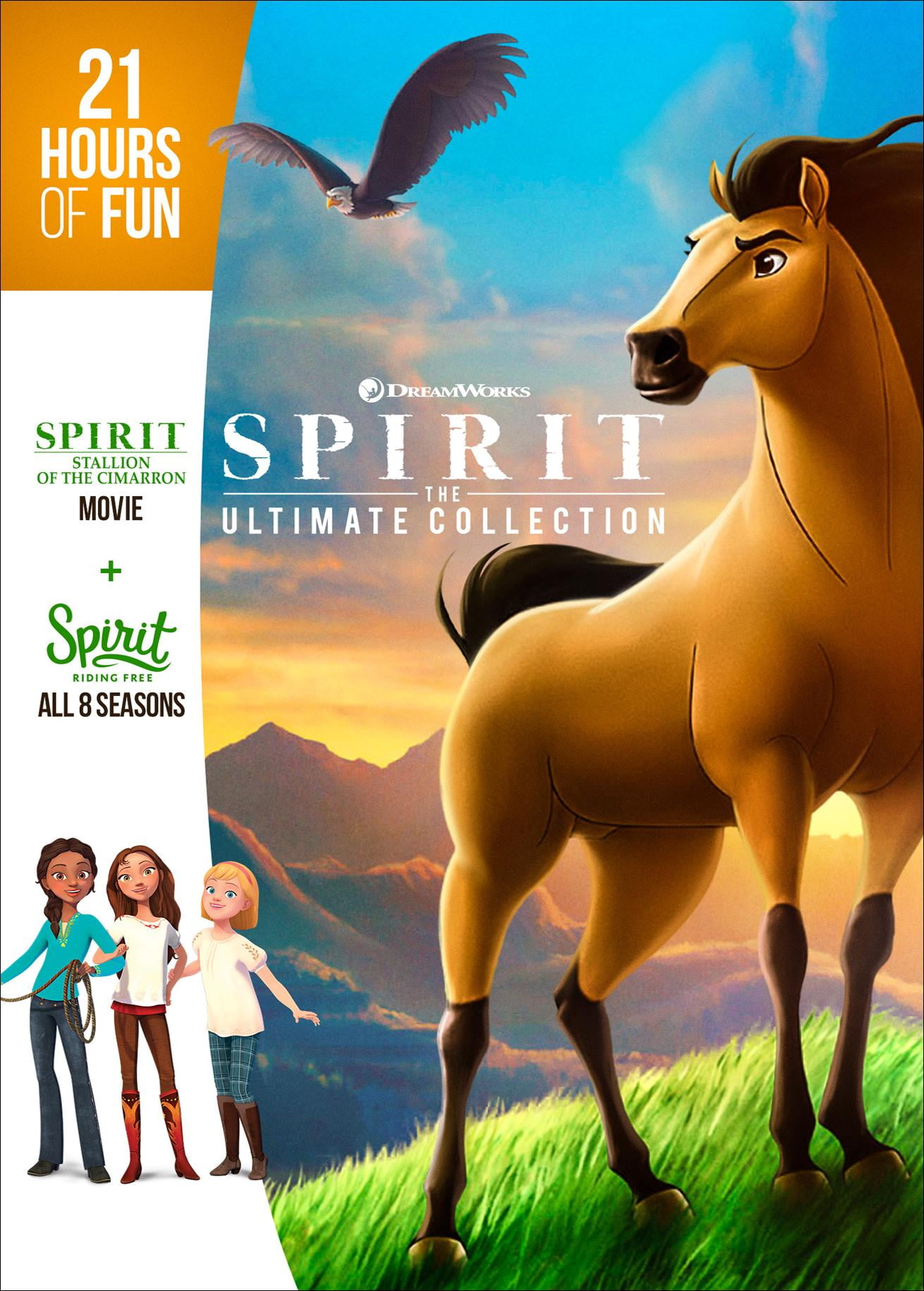 DreamWorks Spirit Riding Free: Spirit of Christmas (DVD) - Walmart.com