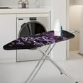 thumbnail image 2 of HELLHERO Night-Dream Butterfly 15" x 54" Ironing Board Cover, 3 Pairs of Hook and Loop Fastener Straps,Elastic Edges, Iron Board Cover with Scorch Resistant Thick Padding, 2 of 5