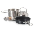 thumbnail image 4 of Camping Camp Utensilios de Cocina Juego de Mochilas Plegables para acampar y sartenes con tetera, 4 of 7