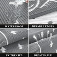 thumbnail image 4 of Findosom 8'x10' Gray Outdoor Rug Reversible Outdoor RV Mat,Plastic Straw Area Rug Mat Camping Rugs Waterproof Floor Mat and Rug for RV,Patio,Backyard,Deck,Picnic,Beach,Trailer, 4 of 8
