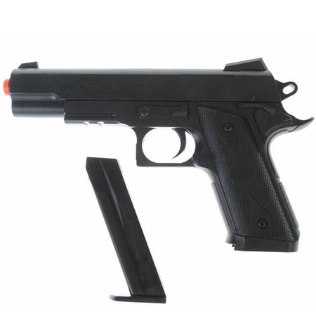 DARK OPS AIRSOFT P338 AIRSOFT HAND GUN FULL SIZE SPRING PISTOL W/ 6MM (Best Lubricant For Airsoft Guns)