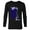 Black, variant on Disney and Pixar’s Inside Out 2 Ennui Big Profile Costume- Long Sleeve T-Shirt for Men - Customized-White