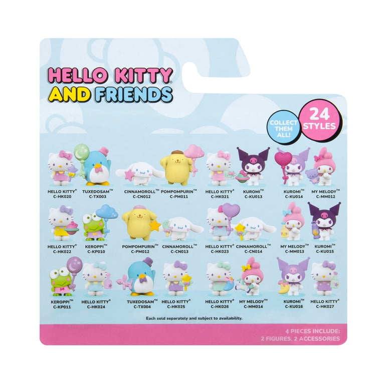Hello Kitty and Friends Dreamland 2 Figure Pack - 2 inch Hello
