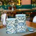 thumbnail image 3 of Yayeee Flameless Candles with Remote Flickering Battery Operated Multi Color Changing, Blue Floral, 3 of 7