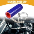 thumbnail image 2 of Unique Bargains 1 Set 18mm 0.71" ID Universal Car Silicone Coolant Cap Intake Vacuum Hose End Plug Silicone Blue Red, 2 of 6
