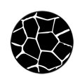 thumbnail image 5 of Posavasos de silicona para bebidas, juego de posavasos con patrón de efecto visual único, paquete de 5 posavasos, posavasos redondo (negro-5 piezas), 5 of 5