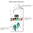 thumbnail image 4 of DistinctInk Custom SKIN / DECAL compatible with OtterBox Commuter for iPhone XR (6.1" Screen) - Summer Graphics - It's Summer Cartoon Flip Flops, 4 of 5
