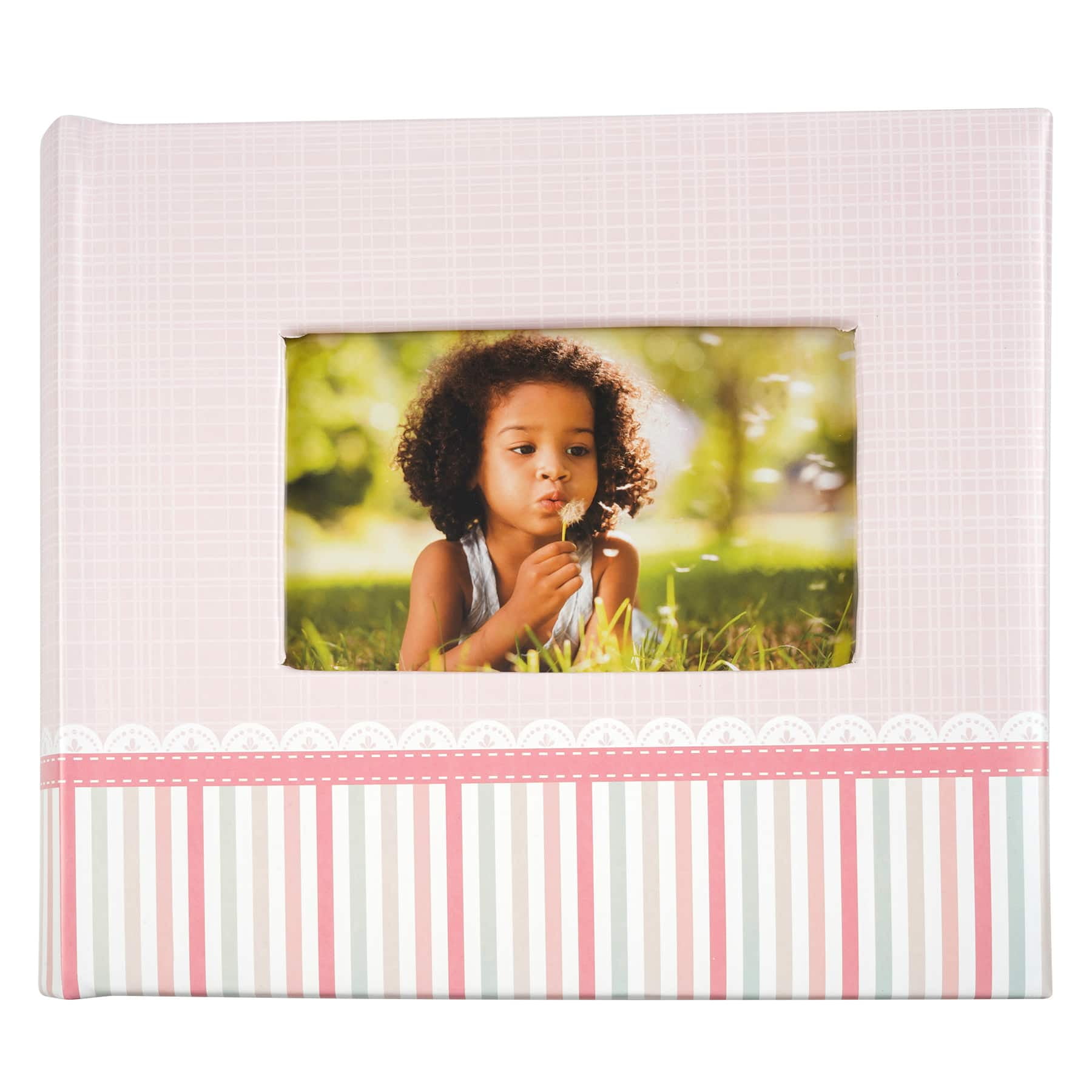 MICHAELS Pink Stripe 2UP Photo Album by Recollections™