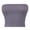 Gray, variant on Women's Basic Casual Strapless Backless Bandeau Tube Top