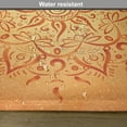 thumbnail image 6 of Ambesonne Leaf Place Mats Set of 4, Orange Mandala, Standard Size, Orange, 6 of 6