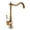 411, variant on Miuline Brass Kitchen Sink Taps Single Lever Traditional 360 Degree Swivel Mixer Tap Hot Cold Sink Faucet