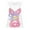 Pink, variant on Dresses for Girls Easter Print Princess Gown Casual Wear Cute Kids Outfits