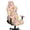 Tulip Floral Print Violet Beige, variant on SCRAWLGOD St. Patrick's Day Shamrock Heart Print Light Green Print Gaming Chair Cover with Armrest Cover, Soft Computer Chair Seat Cover Backrest Slipcovers Rotating Desk Chair Seat Protectors