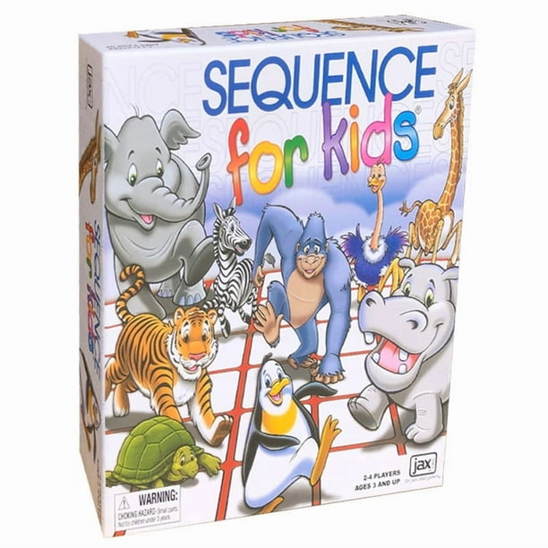 Secuencia de juegos de mesa para niños