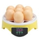 thumbnail image 5 of Nacedora, 7 huevos Incubadora inteligente con control de temperatura en el hogar Incubadora automática Valor excepcional, 5 of 8
