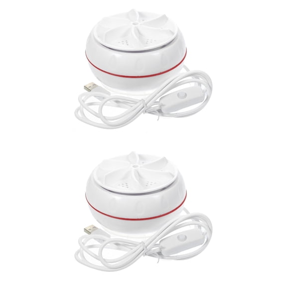 FRCOLOR 2pcs Portable Washer Mini Washing Machine Clothing Washer USB Washing Machine