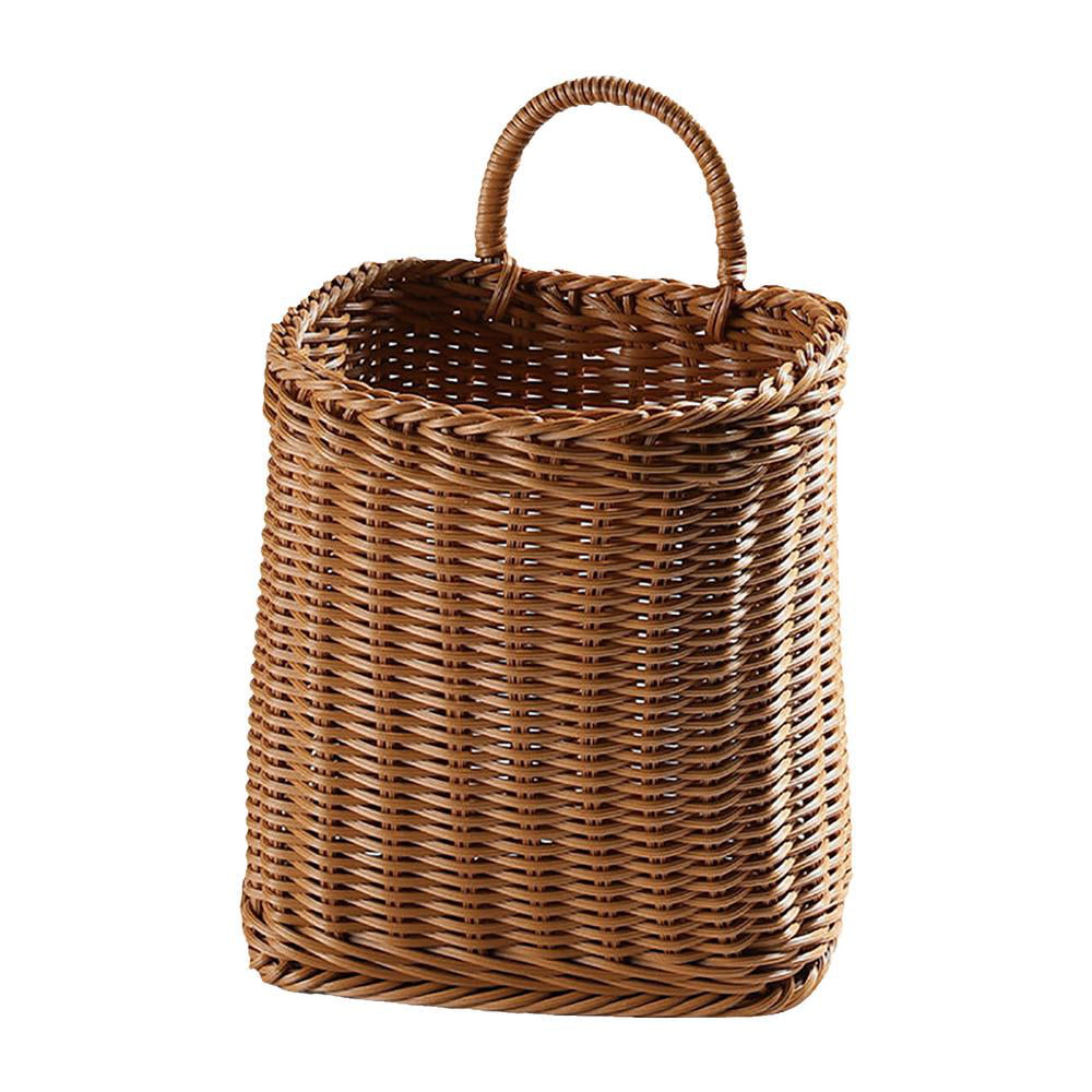 Details about   Set of 3 Rattan Small Wicker Egg Baskets Natural Light Stackable Storage Toys 