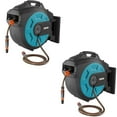 thumbnail image 1 of Gardena Comfort 82' Wall Mounted Retractable Swivel Garden Hose Reel Box 2 Pack, 1 of 5