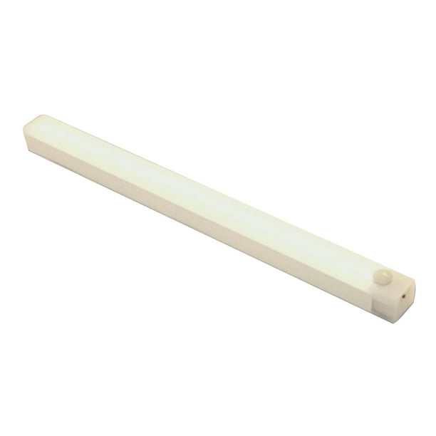 Luz LED en el alféizar de la ventana con sensor de movimiento - Tira de luz LED recargable por USB, luz blanca y cálida, 30cm/11,8 pulgadas, soporte magnético para armarios, pasillos, dormitorios