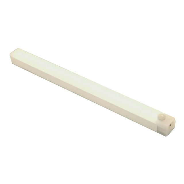 Luz LED en el alféizar de la ventana con sensor de movimiento - Tira de luz LED recargable por USB, luz blanca y cálida, 30cm/11,8 pulgadas, soporte magnético para armarios, pasillos, dormitorios