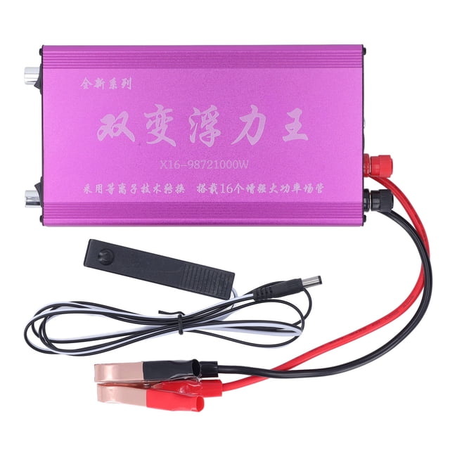 Inversor de corriente con núcleo de cobre, placa de aleación de aluminio, inversor de refuerzo de batería de alta potencia DC12V