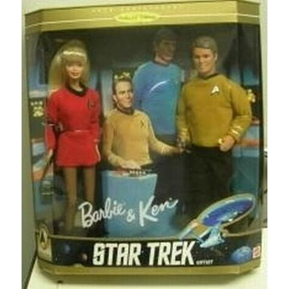 Barbie & Ken Star Trek 30th Anniversary Doll Giftset 1996 Mattel 15006