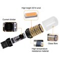 thumbnail image 5 of 2 bombillas LED Canbus 3014 144Smd para coche, T20 7440 W21W, para luz de freno, luz de estacionamiento y marcha atrás, color rojo, 5 of 5