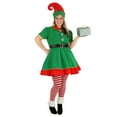 thumbnail image 3 of FUN Costumes Holiday Elf Santa Claus Women's Fancy-Dress Costume for Adult, M, 3 of 18