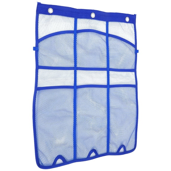 HOOWIFFY Bathroom Organizer Mesh Organizing Bag Purple 1Pcs 17.5X12.8X0.08In